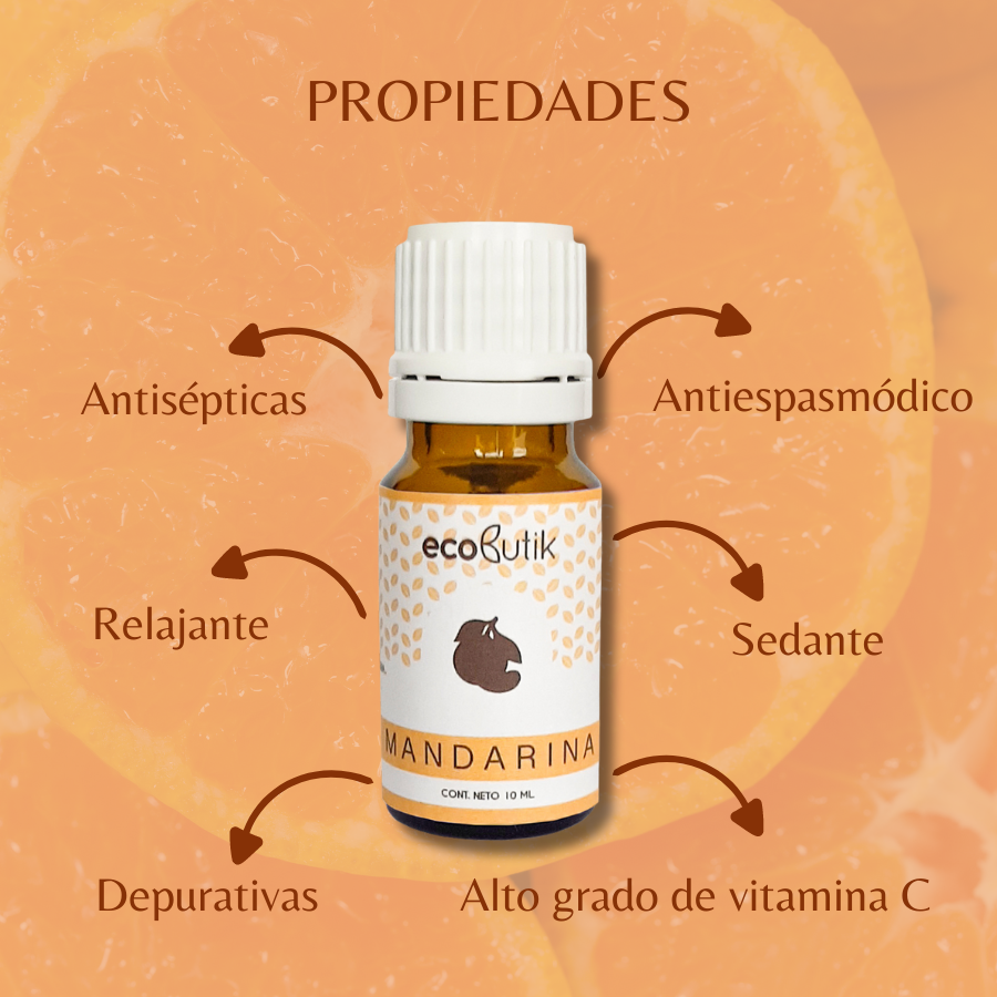 Aceite Esencial Puro de Mandarina Italiana