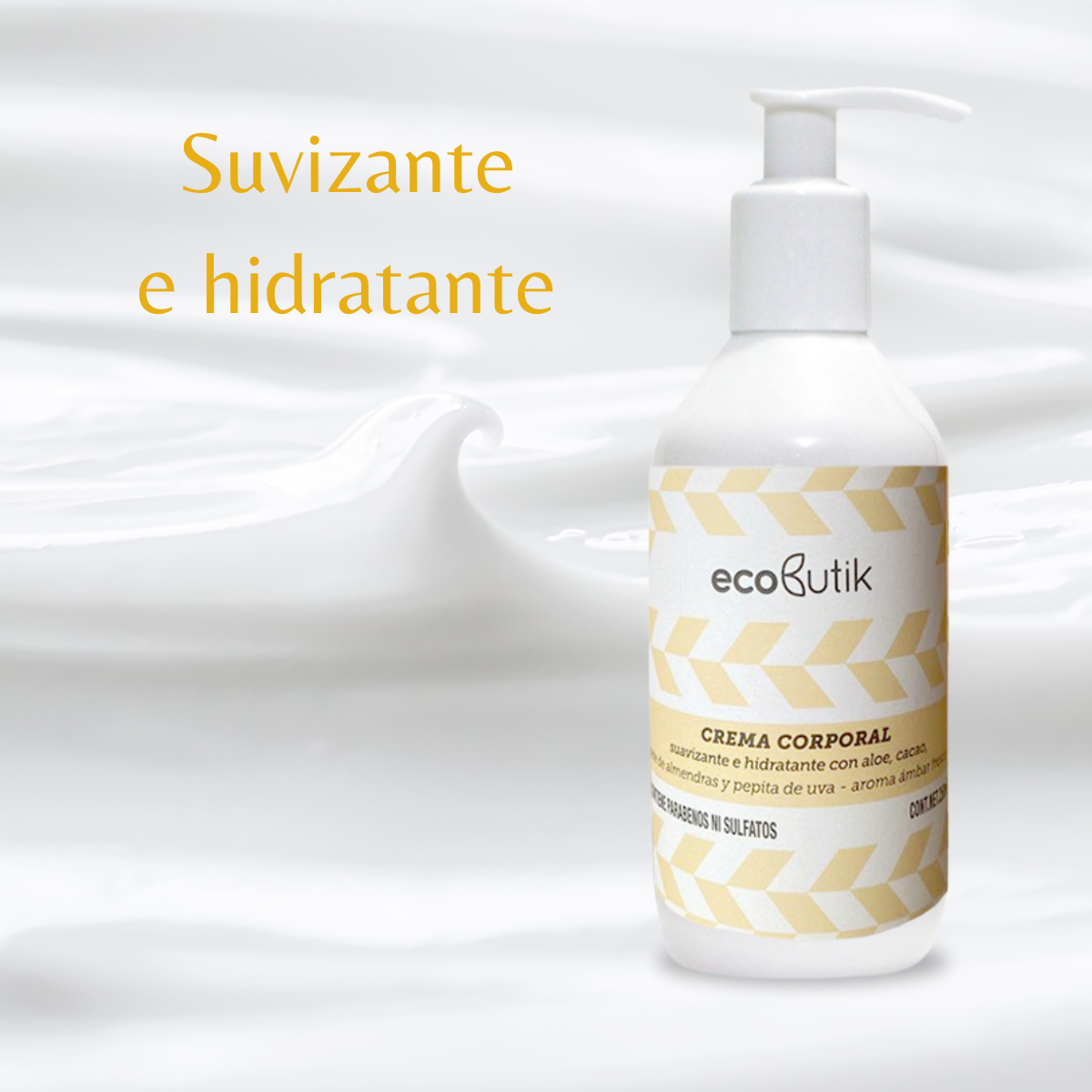 Crema Hidratante para Cuerpo aroma Ámbar fresco