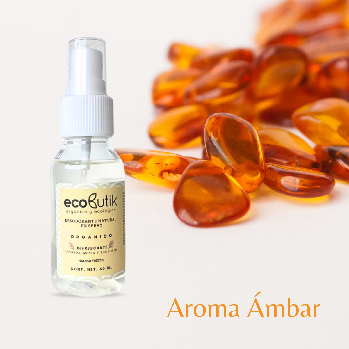 Desodorante natural en spray