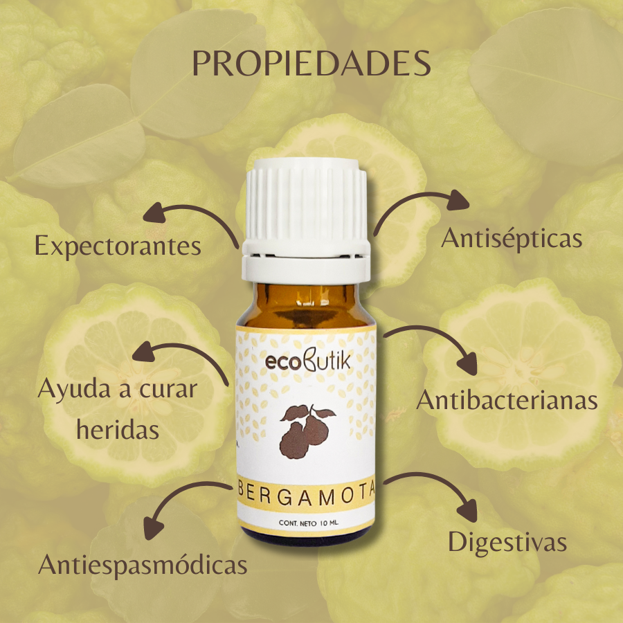 Aceite Esencial Puro de Bergamota